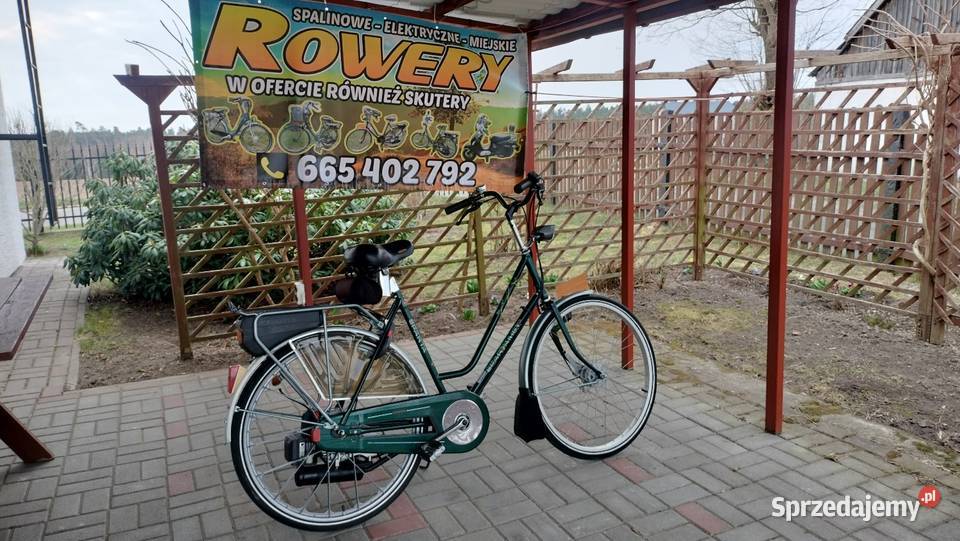 Holenderski rower spalinowy z silnikiem Sachs Brodnica