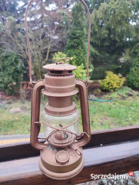 Niemiecka lampa naftowa Feuer Hand 275 Dulcza Wielka