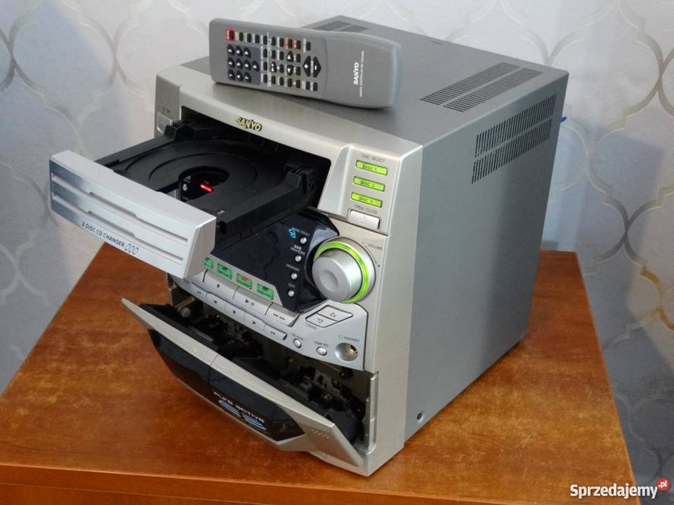 Wieża Sanyo pil mocna i sprawna WYSYŁKA Jasło