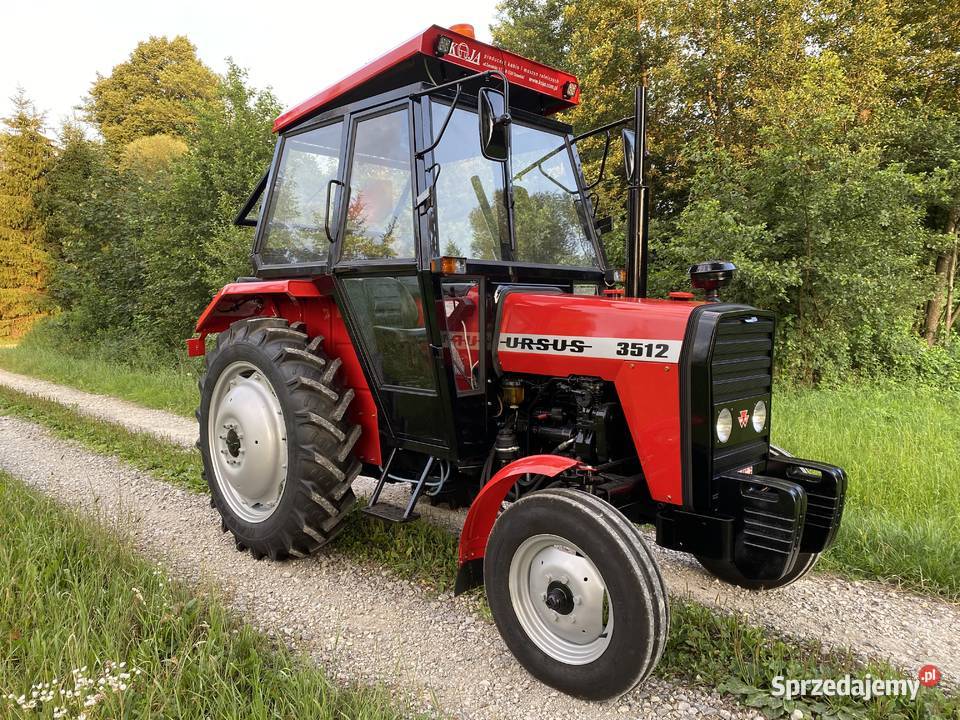 Ursus 3512 1997 wspomaganie stan idealny filmik Pilzno sprzedam