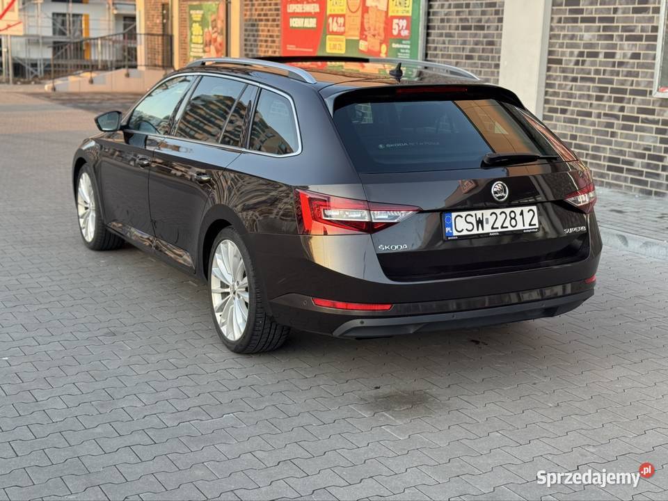 Skoda Superb DSG ALU 19 Tempomat Skóra Panorama elektryczne lusterka Toruń