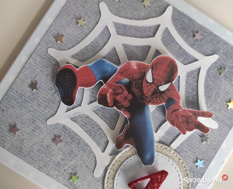 Kartka ręcznie robiona na urodziny urodzinowa Łódź