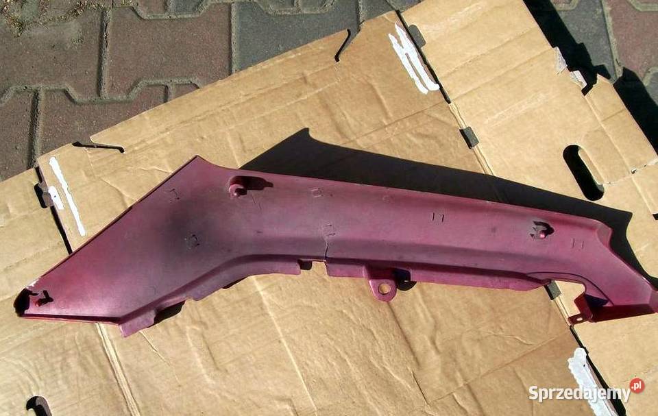 Ogon zadupek owiewka Suzuki GS500 Czerwony lewy Elementy nadwozia