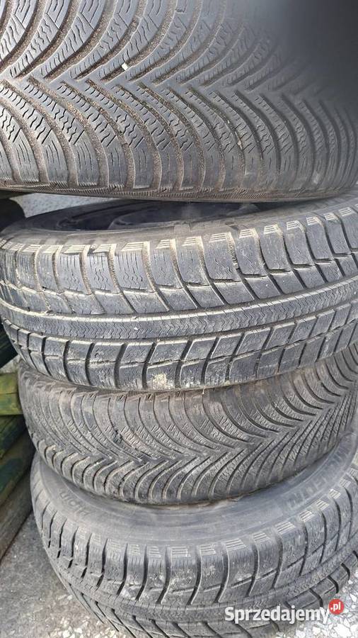 Koła stalowe z oponami zimowymi na zdjęciach Rumia sprzedam
