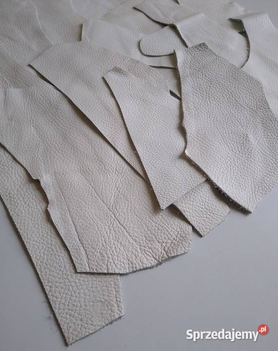 Skóra 490 g Licowa Włoska średnie i małe kawałki pomorskie Gdańsk sprzedam