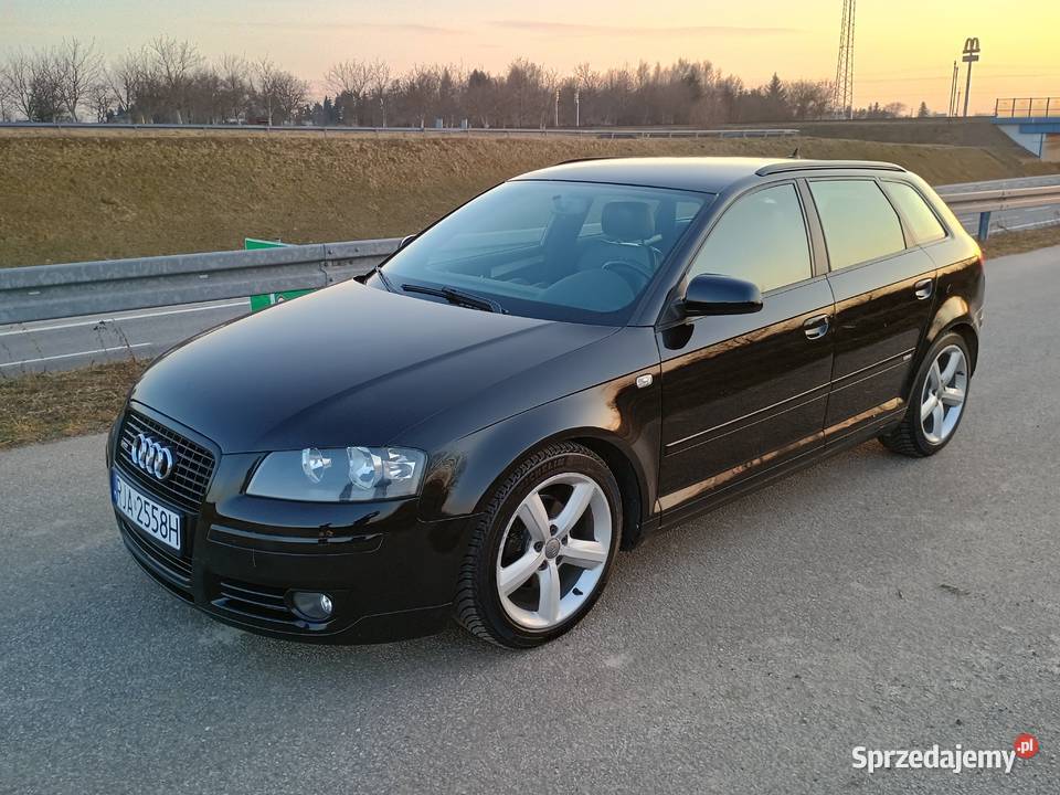 Audi A3 SLine sportback 19 TDI 105 Rok produkcji 2007 Jarosław