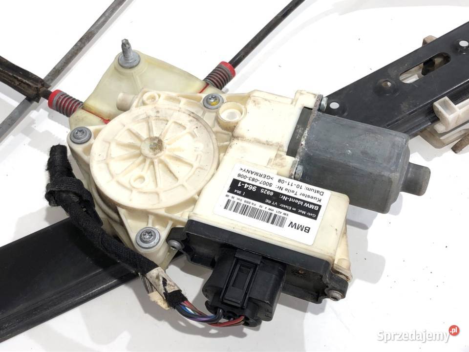 PODNOŚNIK SZYBY PRAWY PRZÓD BMW E83 6925964 SUV Mechanizmy opuszczania szyb