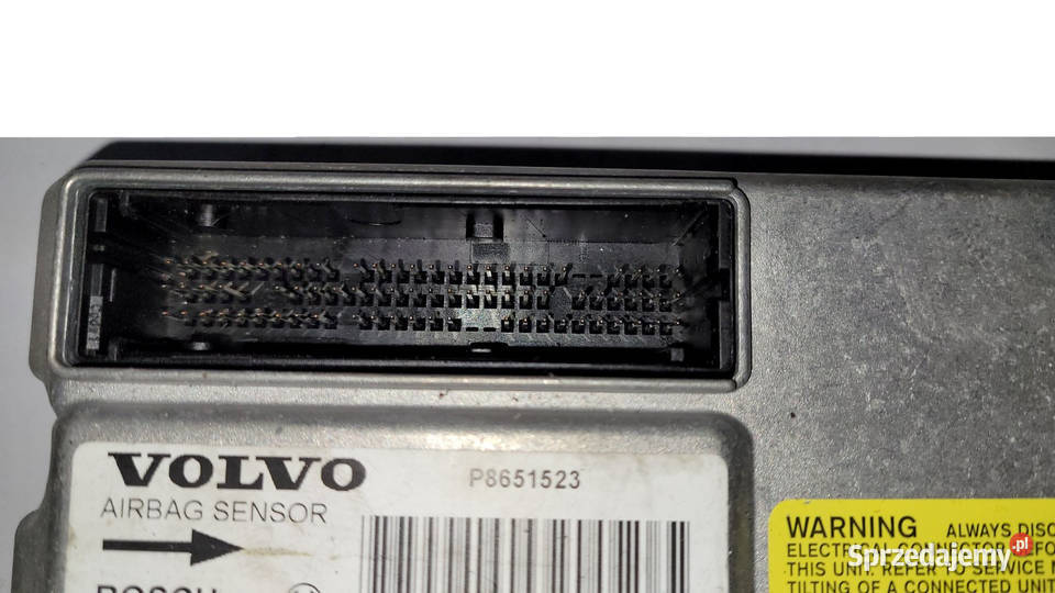 STEROWNIK MODUŁ KOMFORTU AIRBAG VOLVO 8651523 Ruda Śląska
