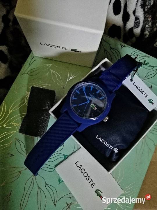 Zegarek LACOSTE NOWY z metką pudełkiem itd Leszno