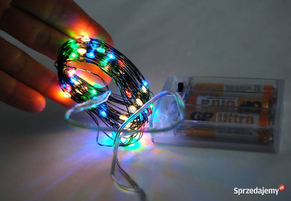 Jysk lampki choinkowe multicolor 20 LED 2