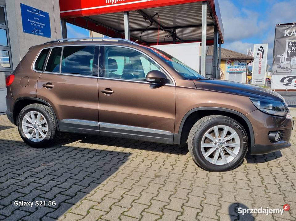 Volkswagen Tiguan I 20 TDI 140 2 x szyberdach lakier metallic Samochody osobowe Płońsk sprzedam