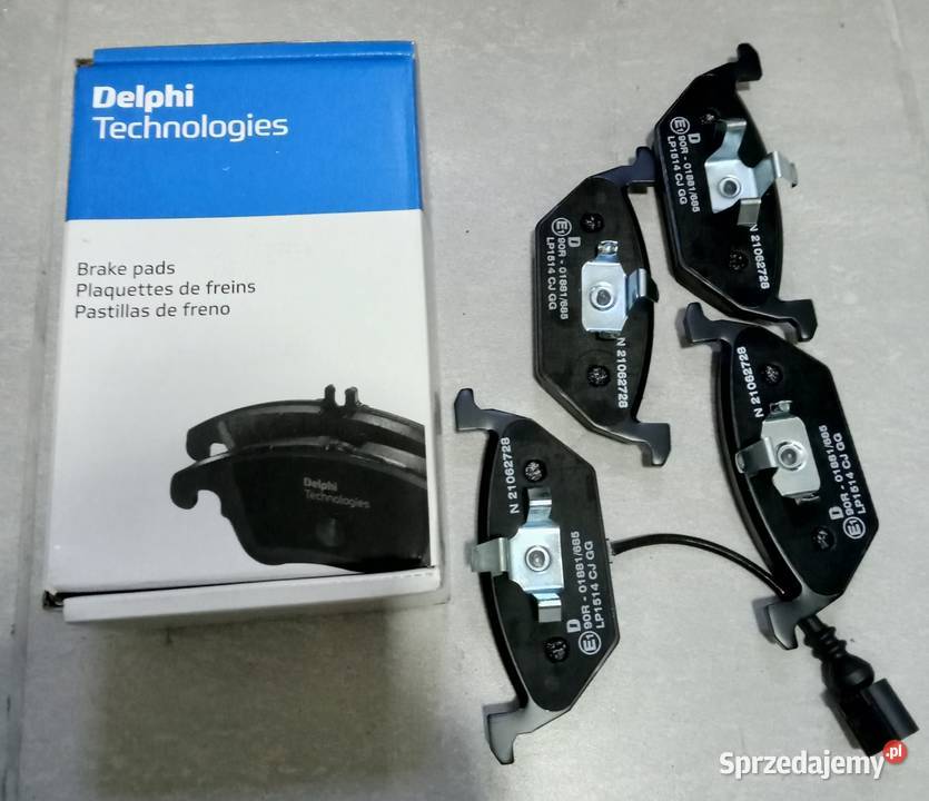 KLOCKI HAMULCOWE PRZOD AUDI A1 A2 A4 14 12 TFSI osobowe