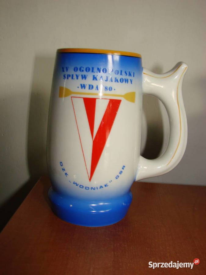 Lubiana wzór kaszubski kufel WDA 80 Kolekcje Pruszcz Gdański