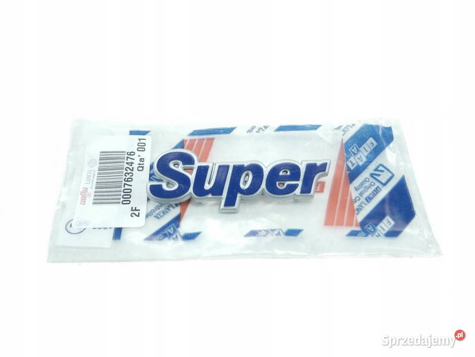 ZNACZEK EMBLEMAT FIAT PANDA 8591 SUPER ORI ASO lubelskie