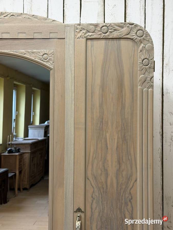 Szafa odnowiona w stylu Secesyjnym Francja I pół Poznań