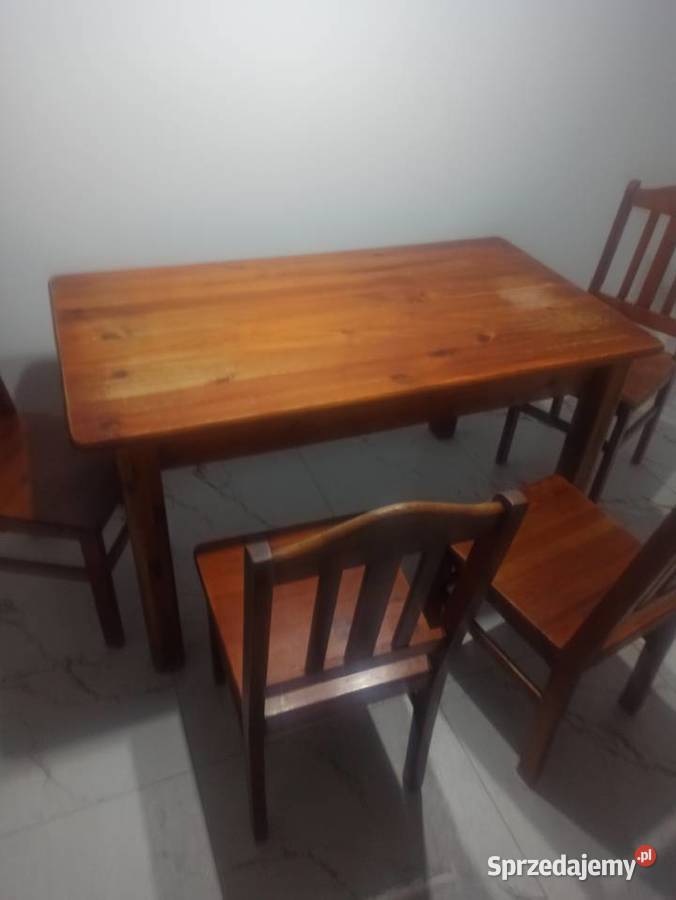 Stół kuchenny 6 krzeseł Pilica sprzedam