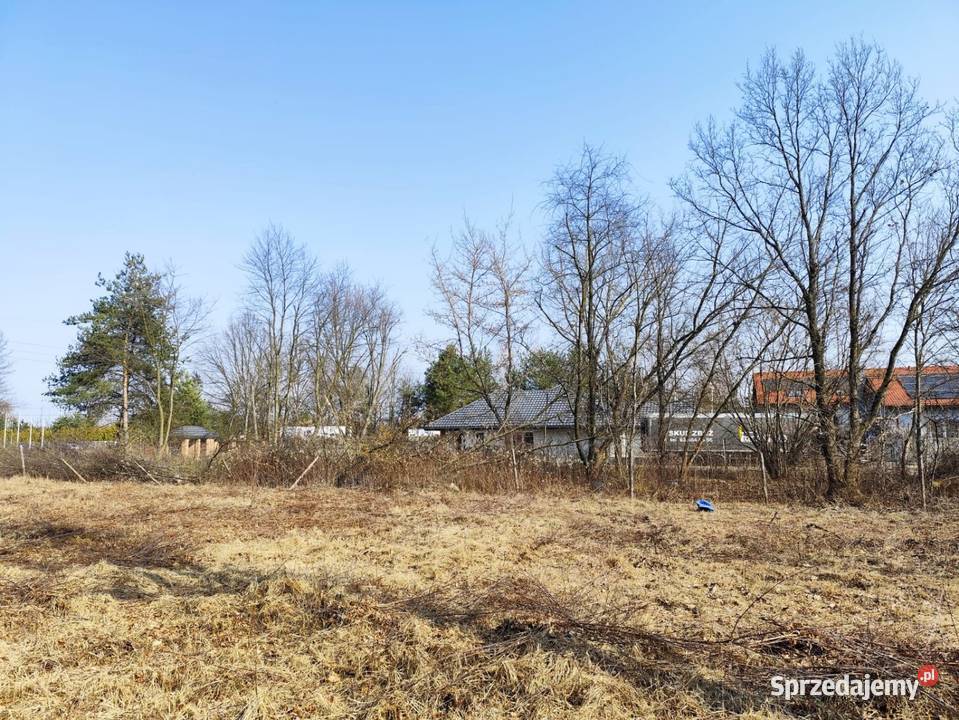 Działka budowlana i usługowa Michałów Reginów Legionowo