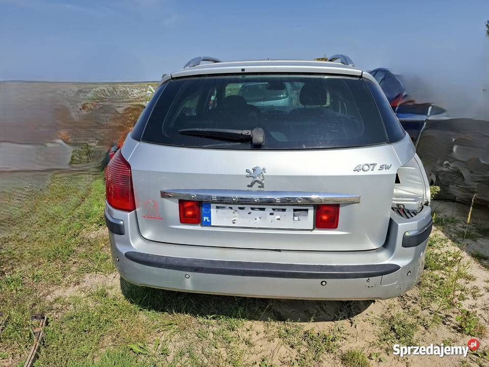 Klapa Tył Bagażnika Peugeot 407 Kombi osobowe lubelskie