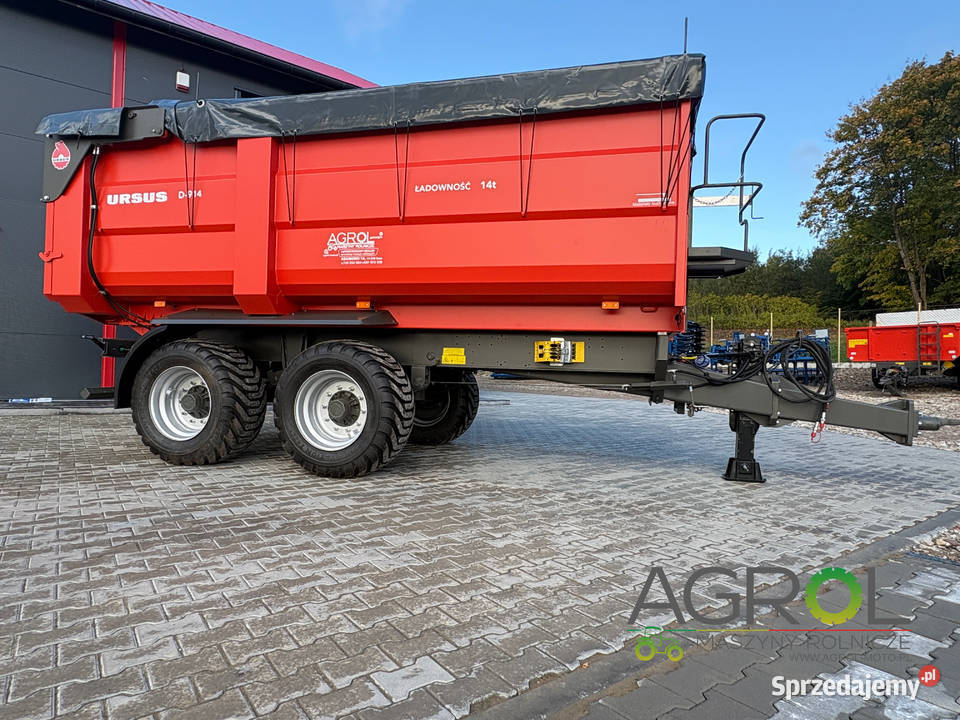 Przyczepa skorupowa URSUS D 914 14 ton PRONAR Mława