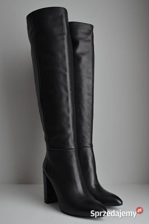 Wysokie kozaki POD KOLANO Minelli Jymmie skóra Białystok