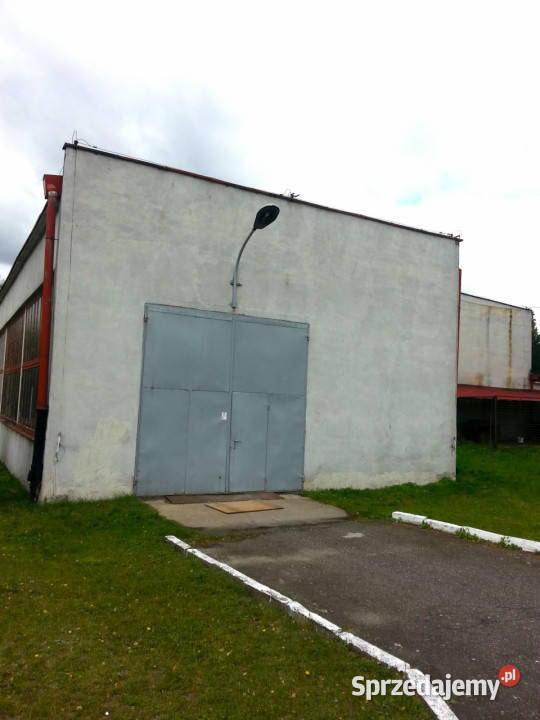 Hala warsztat magazyn z mediami i parking śląskie Katowice