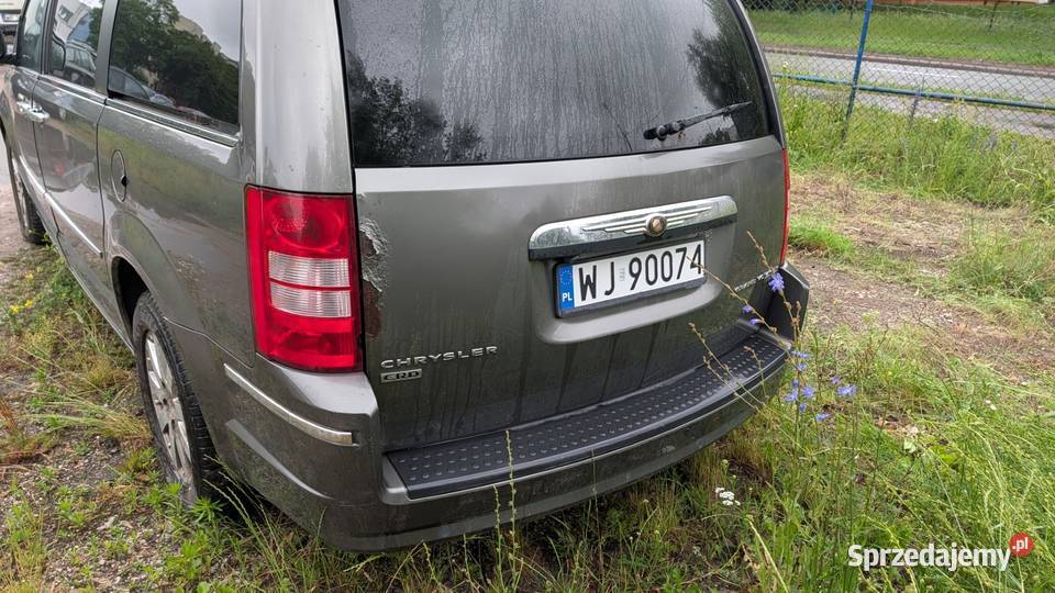 Chrysler Grand Voyager 28CRD 2010r mazowieckie Warszawa