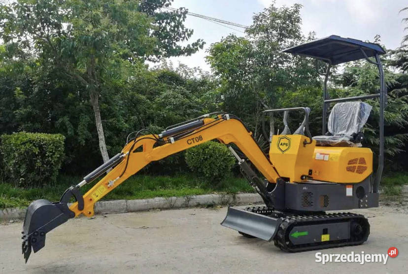 Minikoparka APS CT08 silnik KOOP NOWA 2022 850 Gniezno sprzedam
