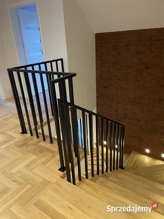 Balustrady loft barierka stalowa harfa Morawica