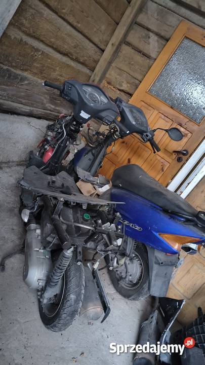 Skuter Honda na części lubelskie Stasiówka