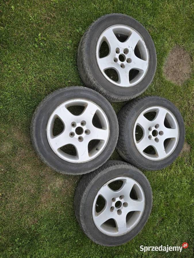 Komplet felg z oponami 20555R16 mazowieckie Goździk sprzedam