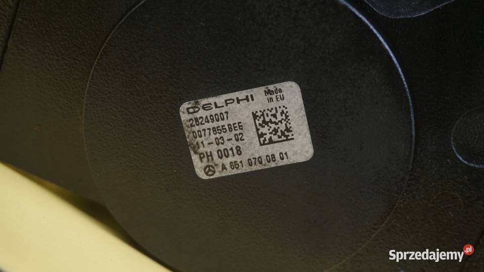 MERCEDES E W212 CLS 22 CDI 13r 204 651924 pompa Pompy wtryskowe Suków