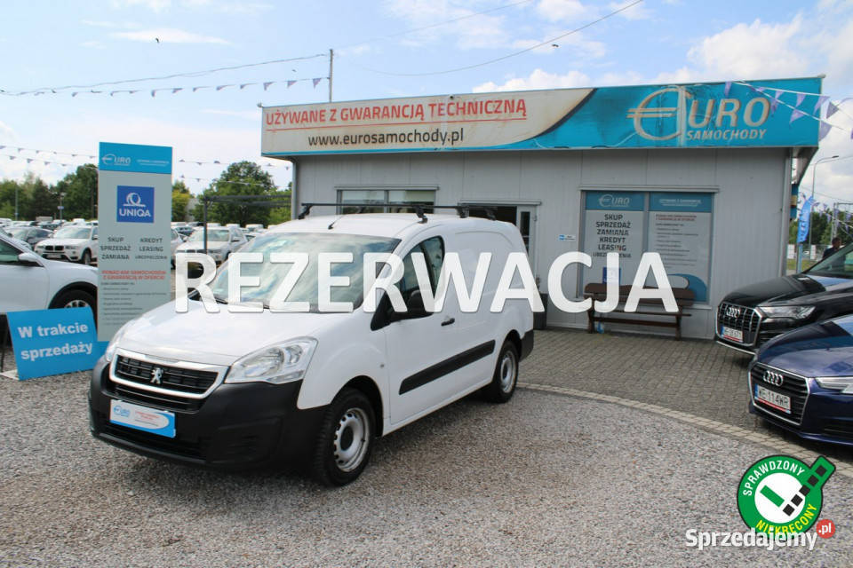 Peugeot Partner 3osobowe L2H1 Gwarancja 112000km Warszawa