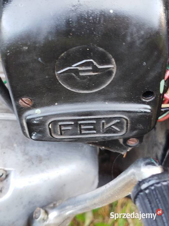 MZ 1253 z dokumentami dkw RT 125 MZ ES dwusuwowy Radomsko