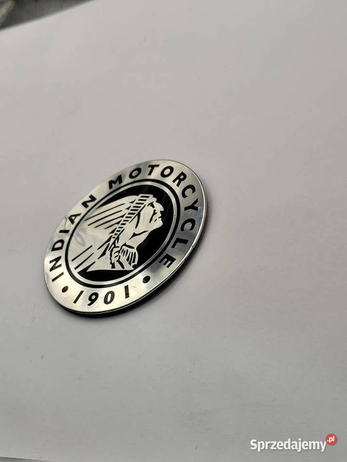 EMBLEMAT INDIAN MOTORCYCLE 1901 Rybnik sprzedam