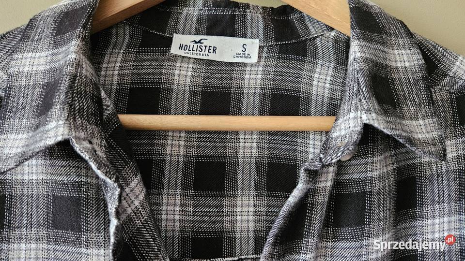 Hollister koszula damska rozmiar S z kołnierzykiem Bluzki i koszule lubelskie