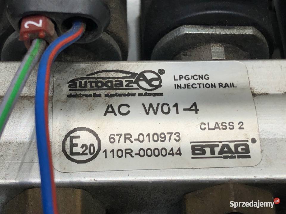 WTRYSKI DO GAZU LPG AC WTRYSK GAZU GAZOWY Wtryskiwacze