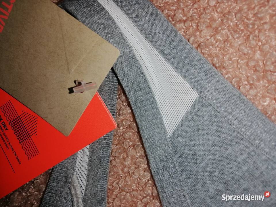 HM SPORT szary stanik biustonosz top sportowy