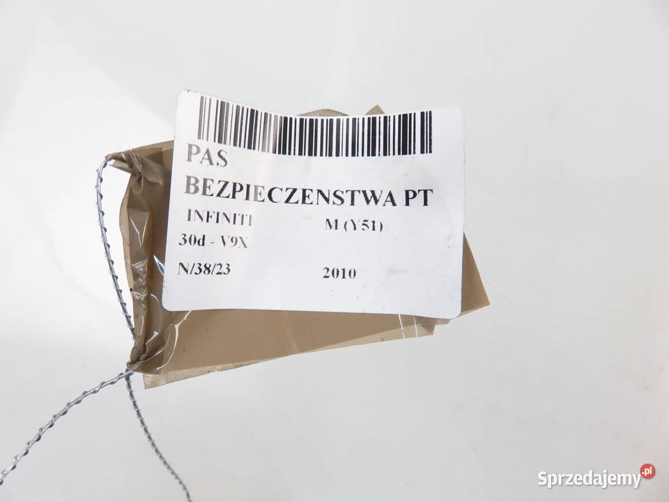 PAS PRAWY TYLNY INFINITI M Y51 Q70 TKAB2EG576 sprzedam