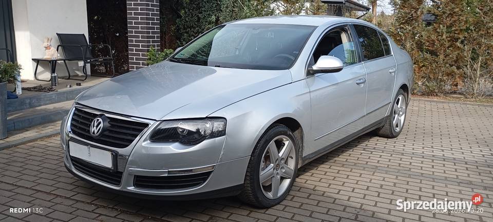 Volkswagen Passat 20 TDi 140czarne skóry grzane