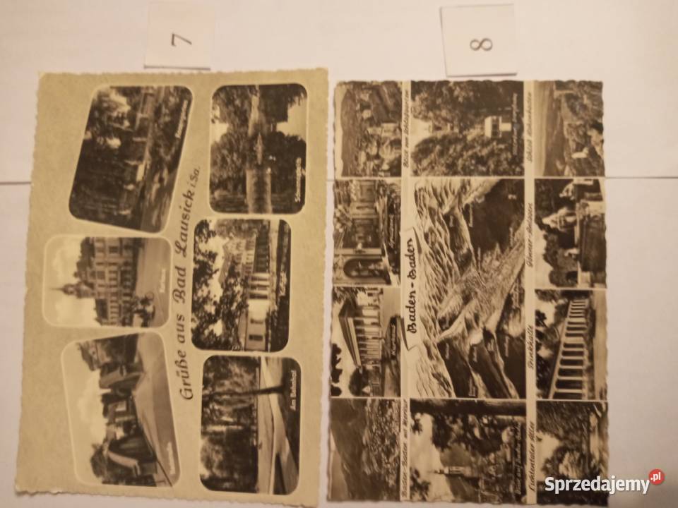 POCZTÓWKI NIEMCY 1955R ZESTAW 1 Szczecinek