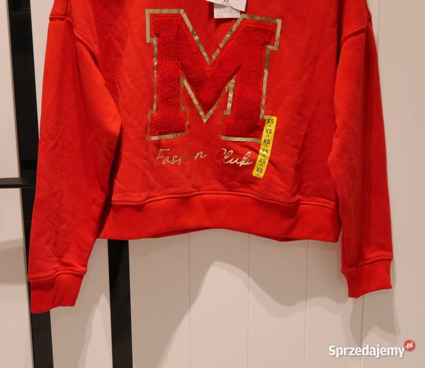 Mohito piękna krótka czerwona bluza 34 XS Wrocław