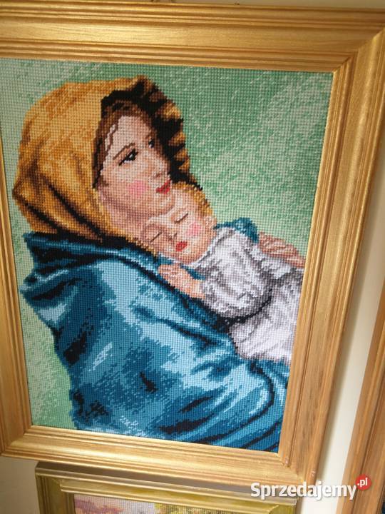 OBRAZ HAFTOWANY W RAMIE Częstochowa