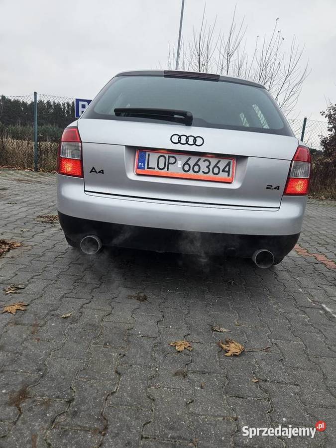 Audi A4B6 24V6 srebrny Poniatowa