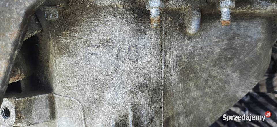 Skrzynia biegów Saab 93 19 tid F40 Rok produkcji 2005 Szczecin