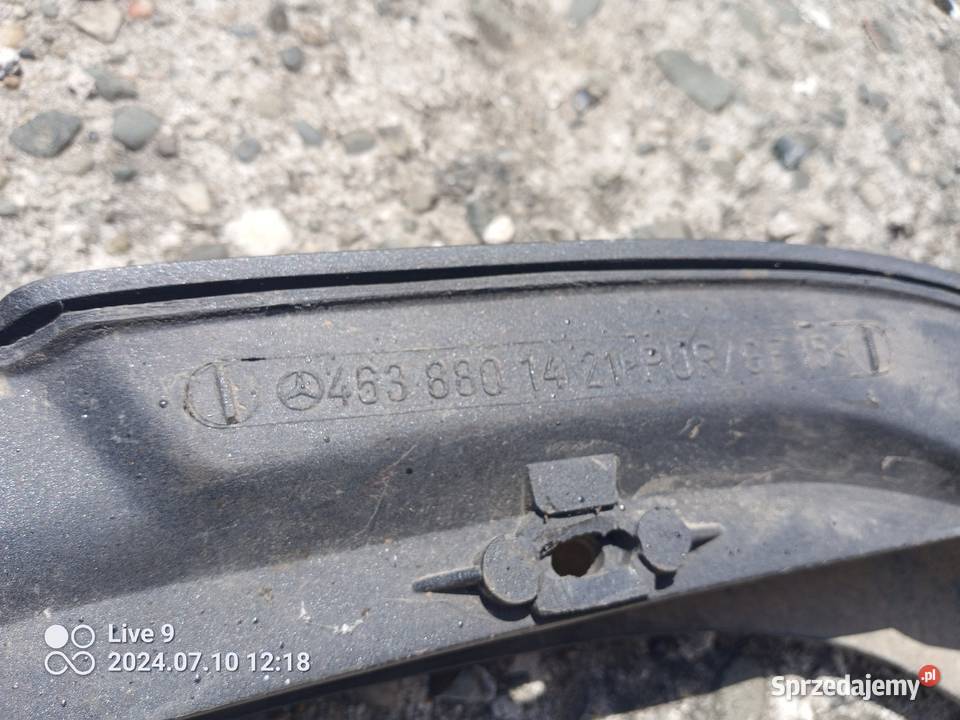 Mercedes g klasa 463 nakładka 4638801421 Karoseria Kocmyrzów sprzedam