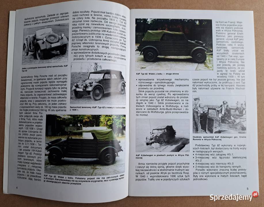 TBiU 182 samochód terenowy Kdf Kubelwagen motoryzacja, transport Kultura i Rozrywka Brzesko