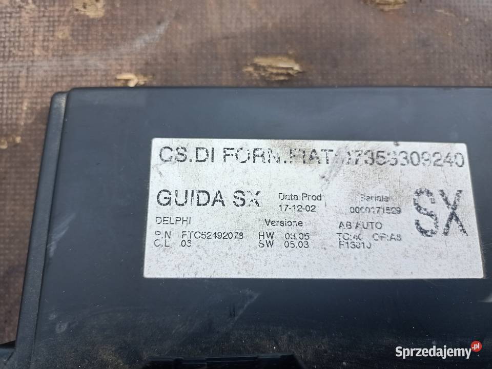 Panel klimatyzacji Alfa Romeo 147 osobowe Szczecin