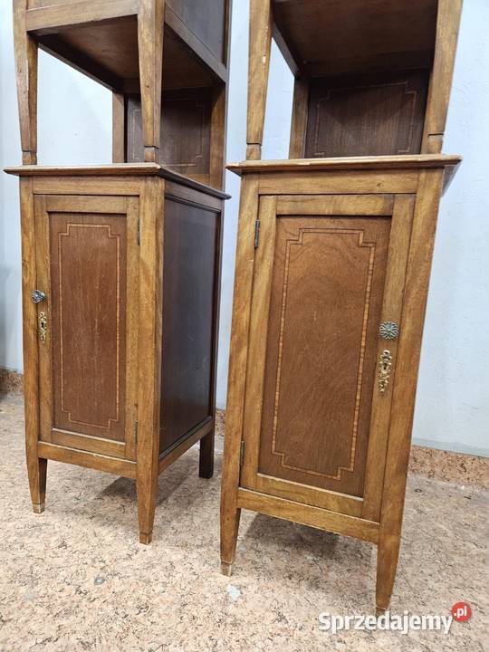 Wąska szafka witrynka słupek secesja sprzedam