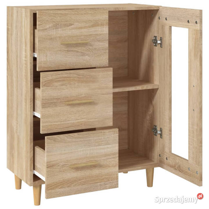 Szafka dąb sonoma 695x34x90 materiał Warszawa