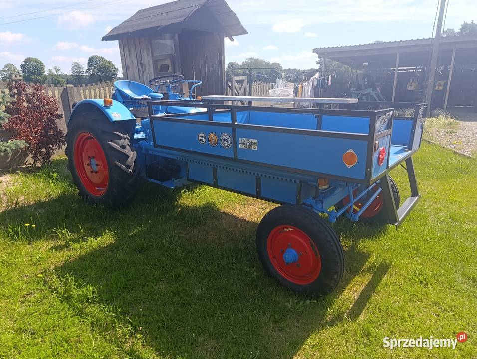 Traktor Eicher G250 7 osób zarejestrowany wielkopolskie Jabłonna